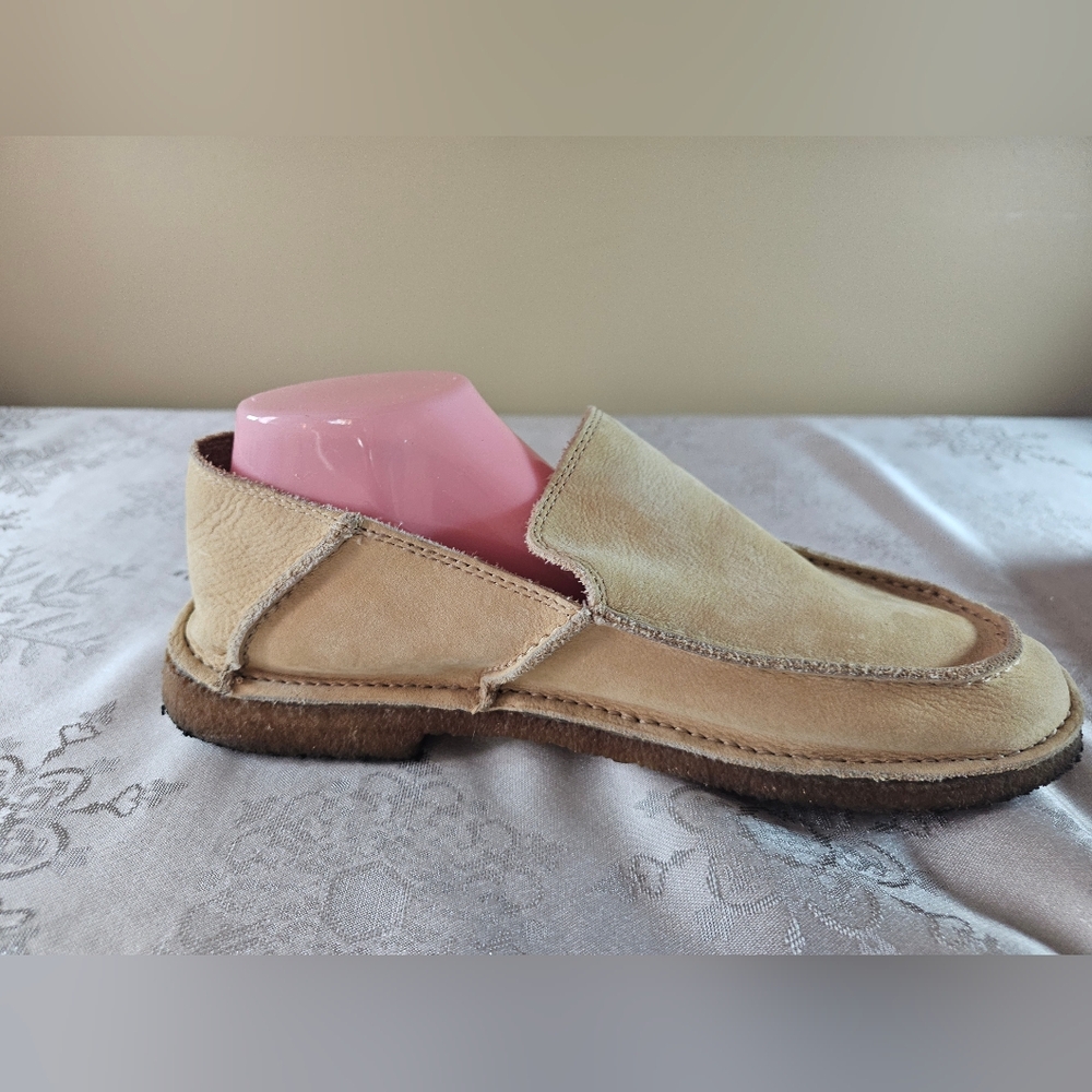 Hammock Pure Loafers Leather  M004 Men's Tan Casual  SZ 12 - Picture 6 of 14